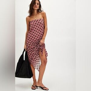 Free People Margot Convertible Maxi Skirt  Mid-rise, slim bodycon asymmetrical